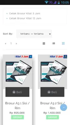 Cetak Kilat android App screenshot 1